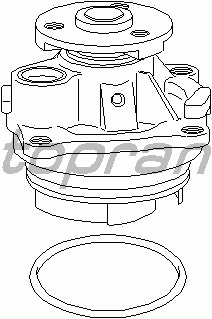 Помпа TOPRAN 301 512