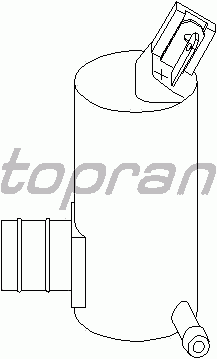 Насос омывателя TOPRAN 300 345