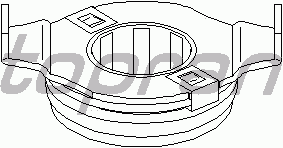 Выжимной подшипник TOPRAN 301 095