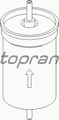 Паливний фільтр TOPRAN 301 661