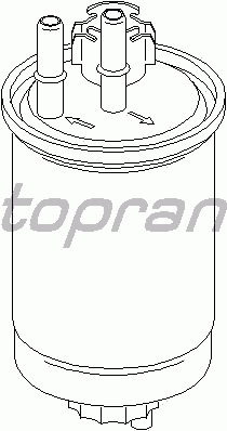 Топливный фильтр TOPRAN 302 129