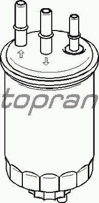 Топливный фильтр TOPRAN 302 131