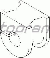 Втулка стабилизатора TOPRAN 302 500