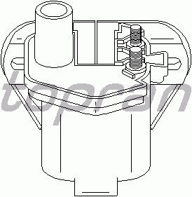Катушка зажигания TOPRAN 400 876