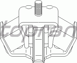 Подушки КПП TOPRAN 400 036