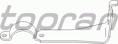 Кронштейн стабилизатора TOPRAN 401 492