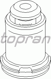 Сайлентблок рычага TOPRAN 400 055