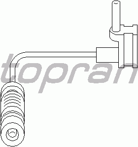 Датчик, износ тормозных колодок TOPRAN 400 983
