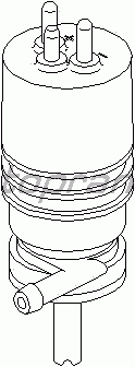 Насос омывателя TOPRAN 400 117