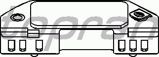 Коммутатор зажигания TOPRAN 202 011