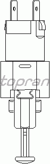 Выключатель фонаря сигнала торможения TOPRAN 202 165