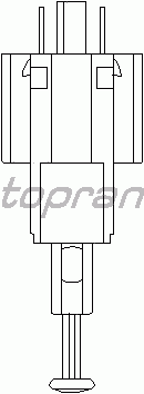 Выключатель фонаря сигнала торможения TOPRAN 205 429