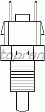 Выключатель фонаря сигнала торможения TOPRAN 202 175