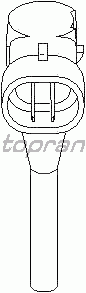 Датчик уровня, датчик уровня антифриза TOPRAN 207 520