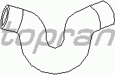 Шланг радиатора TOPRAN 205 711