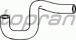 Шланг радиатора TOPRAN 205 722