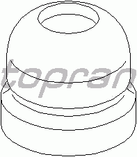 Отбойник амортизатора TOPRAN 206 442