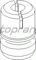 Отбойник амортизатора TOPRAN 200 427