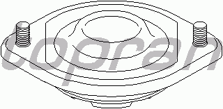 Опора стойки TOPRAN 200 445