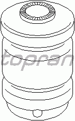 Сайлентблок рычага TOPRAN 200 491