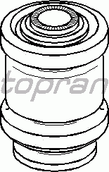 Сайлентблок важеля TOPRAN 200 497