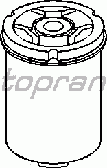 Сайлентблок подрамника / балки моста TOPRAN 200 749