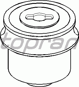 Сайлентблок рычага TOPRAN 205 489