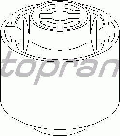 Сайлентблок рычага TOPRAN 206 479