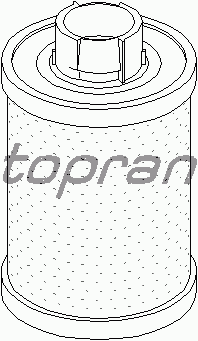 Топливный фильтр TOPRAN 207 045
