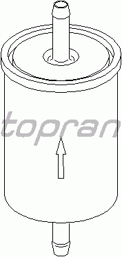 Топливный фильтр TOPRAN 201 621