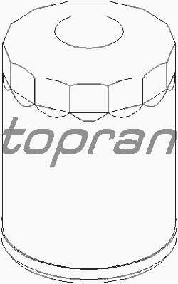 Масляний фільтр TOPRAN 721 013