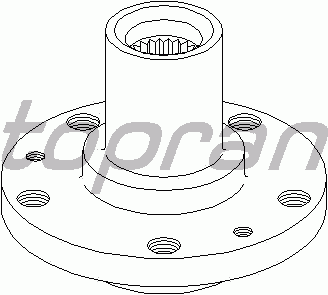 Ступица колеса TOPRAN 720 473