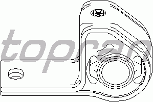 Сайлентблок рычага TOPRAN 720 219