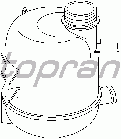 Расширительный бачок TOPRAN 700 339