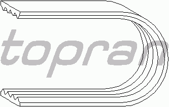 Поликлиновой ремень TOPRAN 109 660