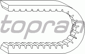 Клиновой ремень TOPRAN 100 229
