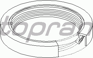 Сальник коленвала TOPRAN 500 764