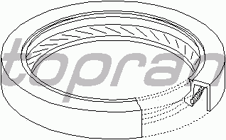 Сальник коленвала TOPRAN 300 418