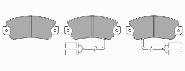 Тормозные колодки SIMER 320