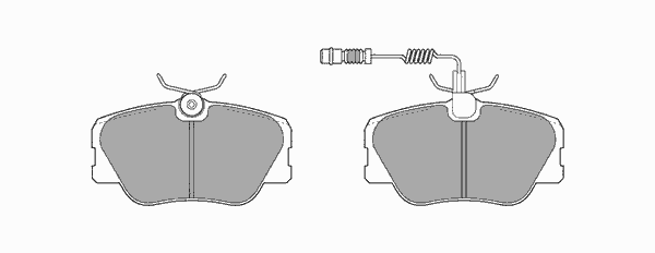 Тормозные колодки SIMER 330.1