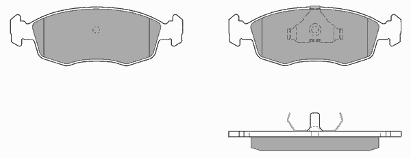 Тормозные колодки SIMER 352.1