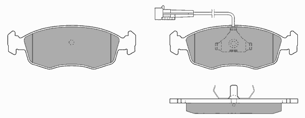 Тормозные колодки SIMER 352.2