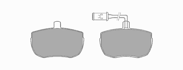 Тормозные колодки SIMER 373.1