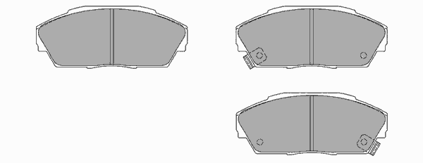 Тормозные колодки SIMER 431.1