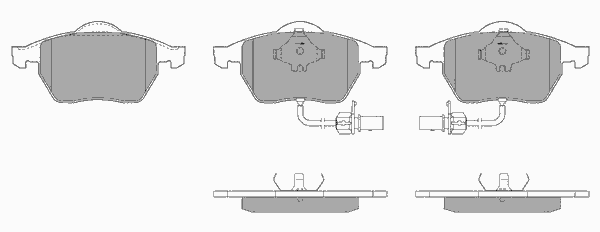 Тормозные колодки SIMER 581.3