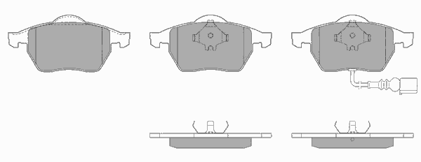Тормозные колодки SIMER 581.7