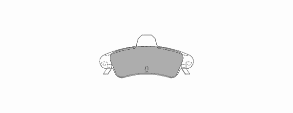 Тормозные колодки SIMER 586.1