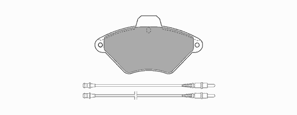 Тормозные колодки SIMER 591