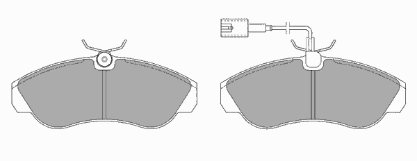 Тормозные колодки SIMER 609.1
