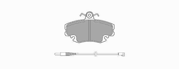 Тормозные колодки SIMER 613